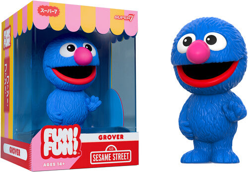 Sesame Street Fun! Fun! Wave 01 - Grover - Sesame Street Fun! Fun! Wave 01 - Grover - Collectibles