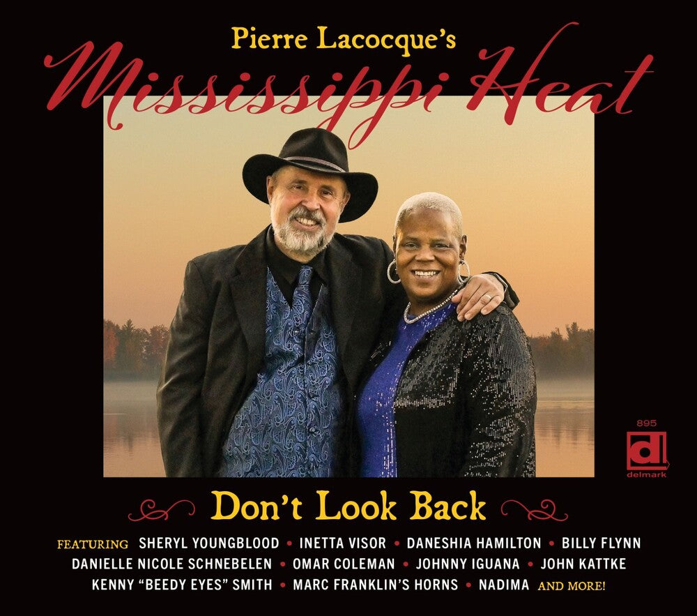 the album cover for Pierre Lacocque / Mississippi Heat - Don't Look Back