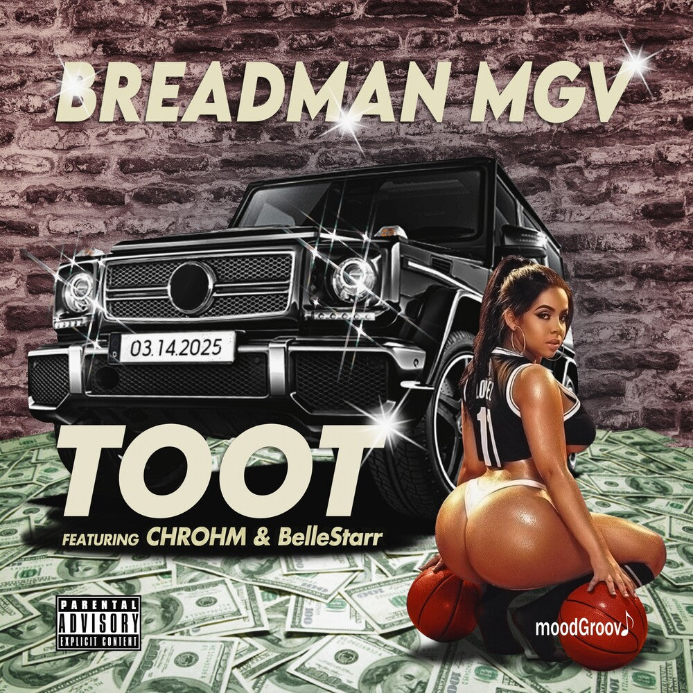 the album cover for Breadman Mgv Featuring Chrohm & Bellestarr - TOOT