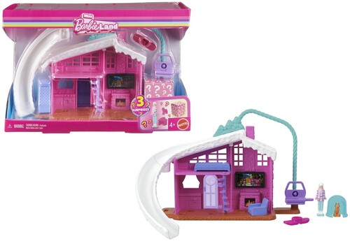 Barbie Mini Barbieland - Barbie Mini Barbieland House Winter Chalet - Collectibles