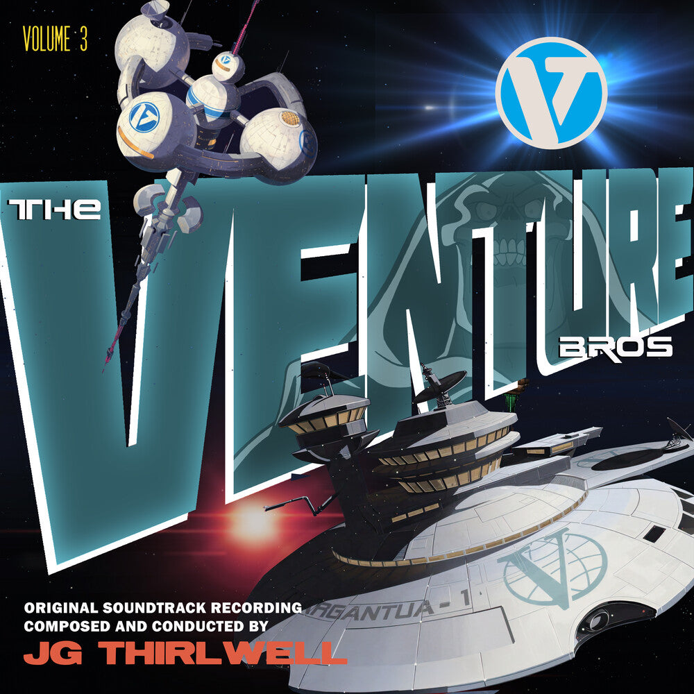 the album cover for JG Thirlwell - Music Of The Venture Bros Volume Three