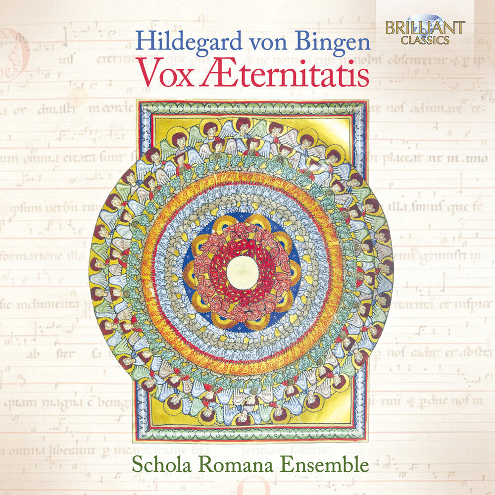 the album cover for Schola Romana Ensemble - Von Bingen: Vox Aeternitatis