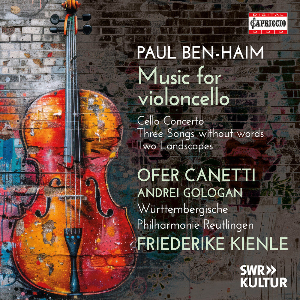 Paul Ben-Haim: Music For Violoncello Music CD