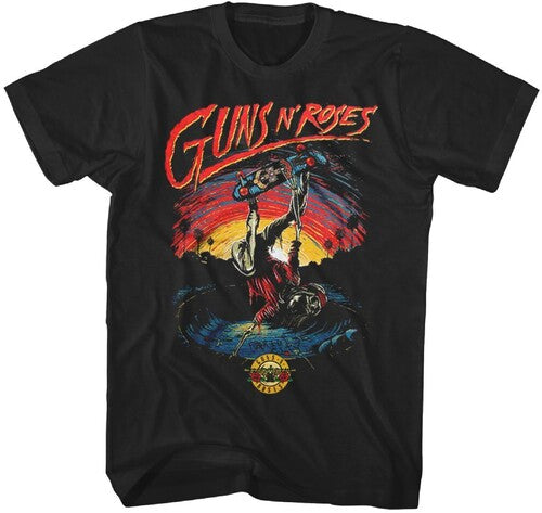 Guns N Roses Skater Tshirt Sml Blk 1216002903 - Guns N Roses Skater Tshirt Sml Blk 1216002903 - Apparel