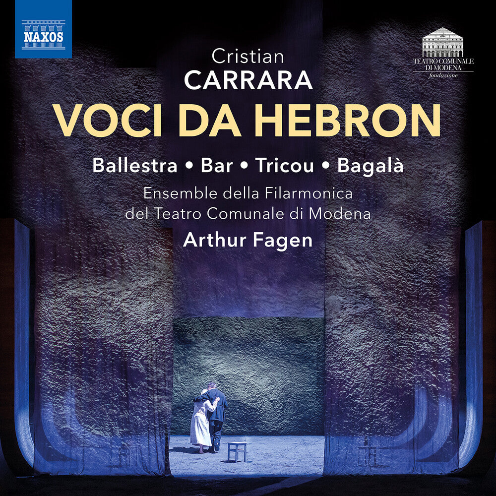 the album cover for Jean Ballestra -Luc - Carrara: Voci Da Hebron
