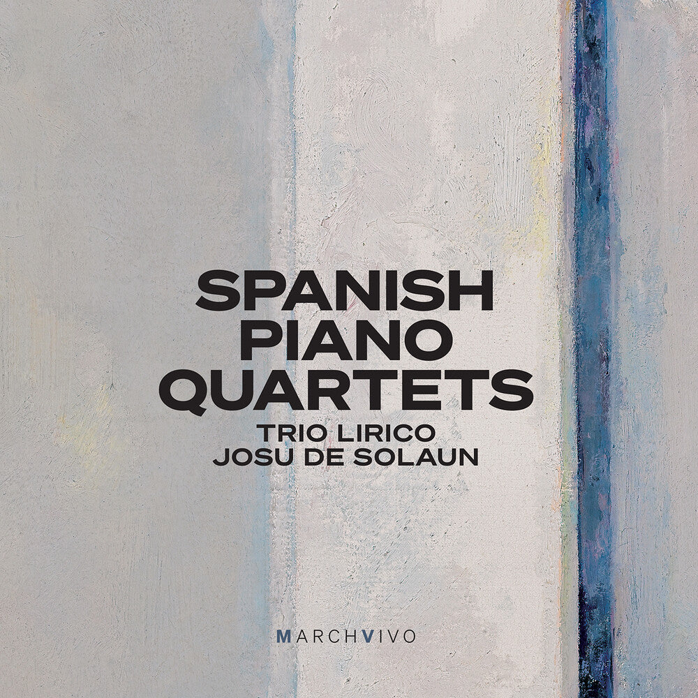the album cover for Trio Lirico - Spanish Pno Quartets (Live)