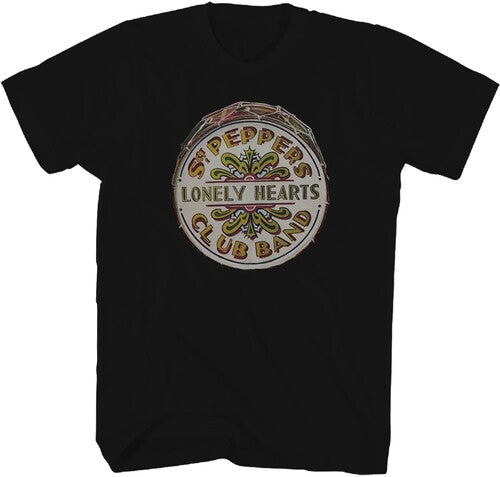Beatles Sgt Peppers Drumtshirt Med Blk 2061206604 - Beatles Sgt Peppers Drumtshirt Med Blk 2061206604 - Apparel