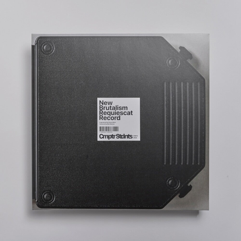 the album cover for New Brutalism - Requiescat Record