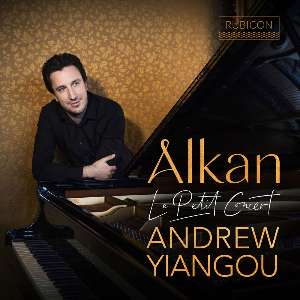 the album cover for Andrew Yiangou - Alkan: Le Petit Concert