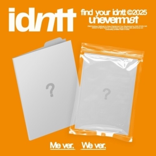 Idntt - Unevermet - Random Cover - Music CD