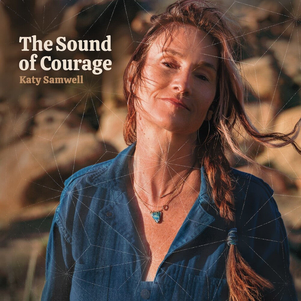 the album cover for Katy Samwell - Sound Of Courage