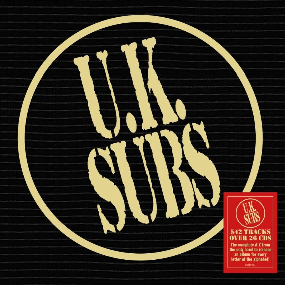 the album cover for Uk Subs - A-Z Of The U.K. Subs (Box) (Uk)
