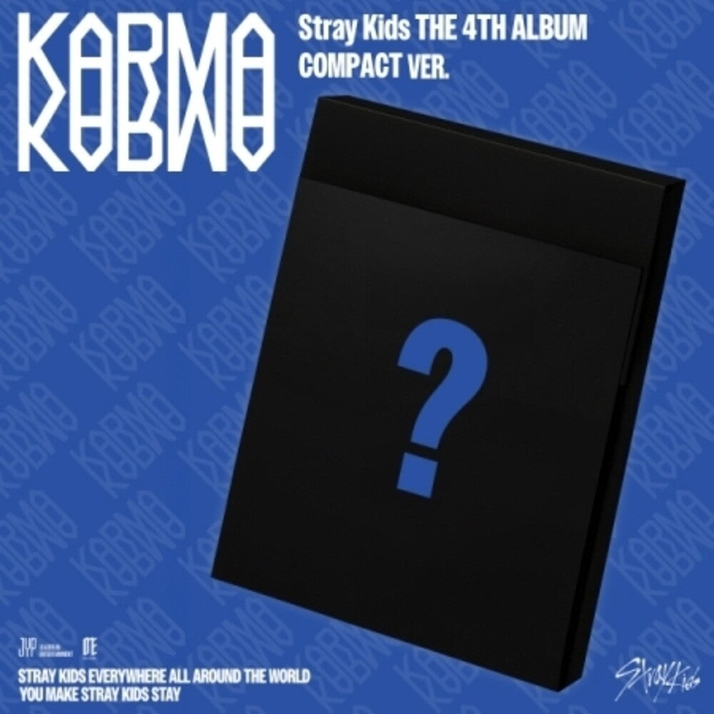 the album cover for Stray Kids - Karma - Compact Version (Asia)