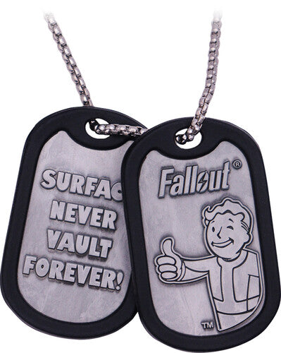 Fallout Metal Dog Tags - Fallout Metal Dog Tags - Collectibles