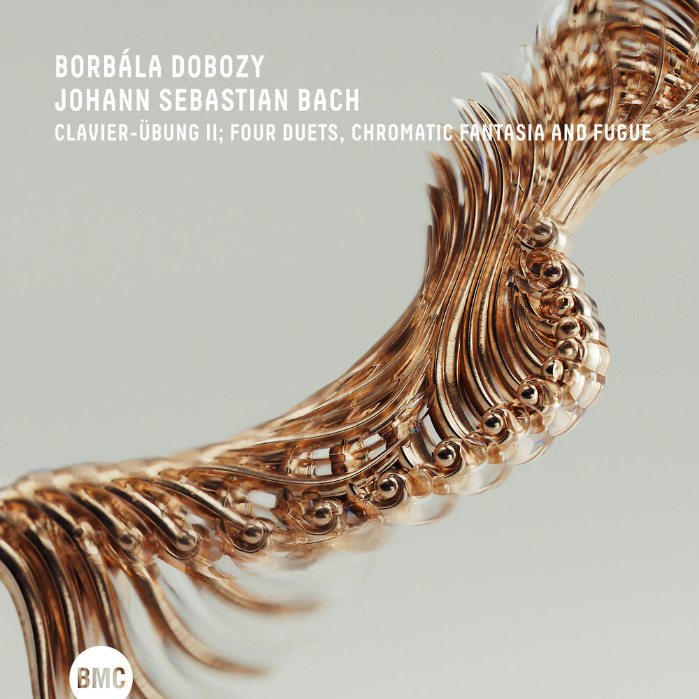 the album cover for Borbala Dobozy - Clavier Ubung Li Four Duets Chromatic Fantasia