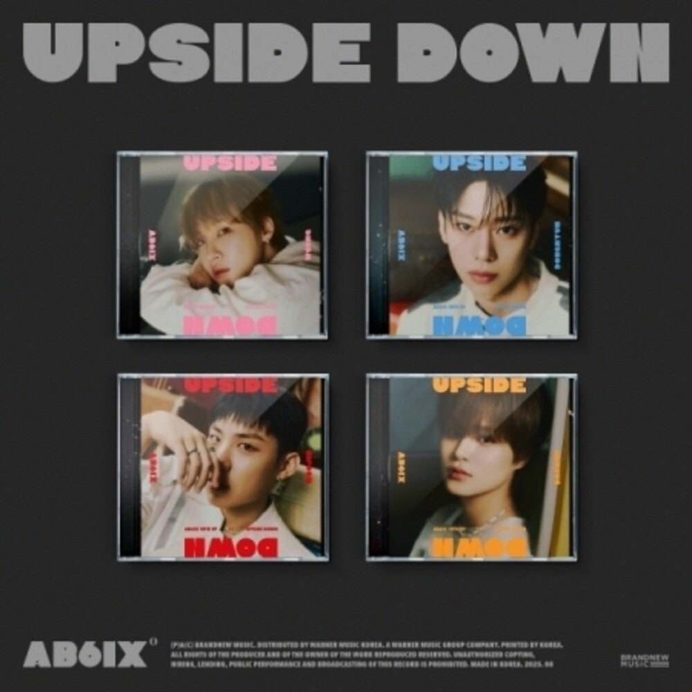the album cover for Ab6ix - Upside Down - Jewel Case Version (Phob) (Phot)