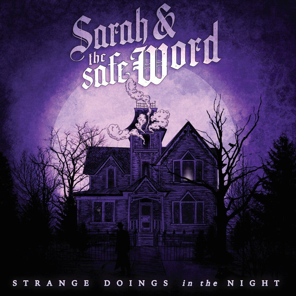 the album cover for Sarah & The Safe Word - Strange Doings In The Night