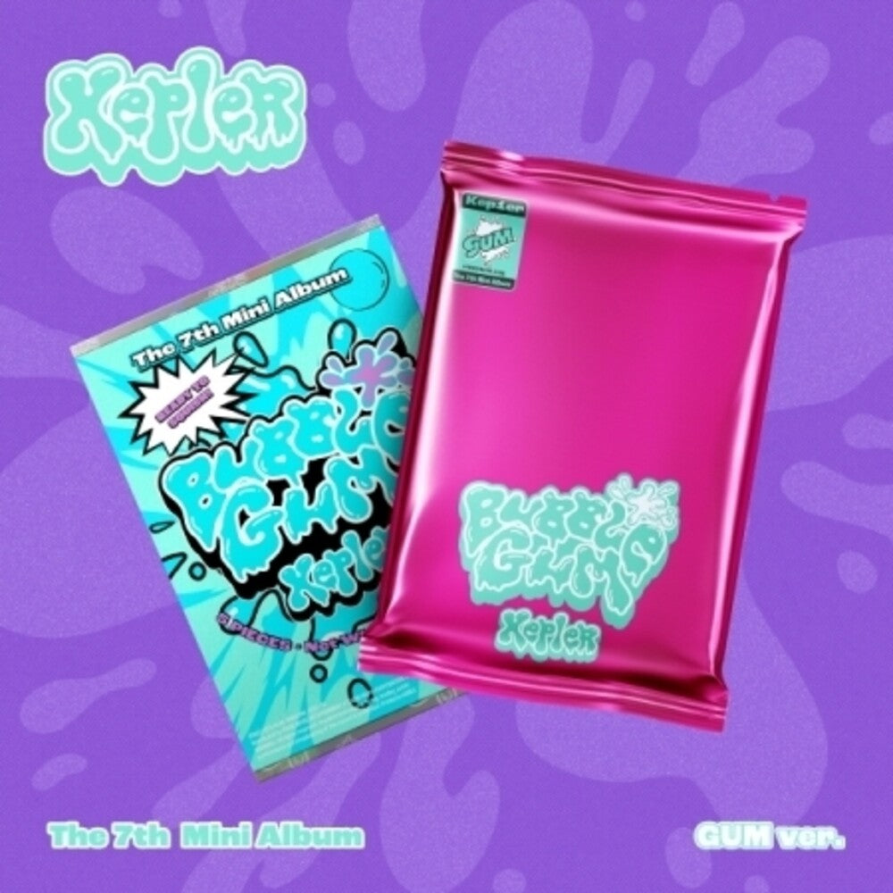 the album cover for Kep1er - Bubble Gum - Random Cover (Coas) (Post) (Stic)