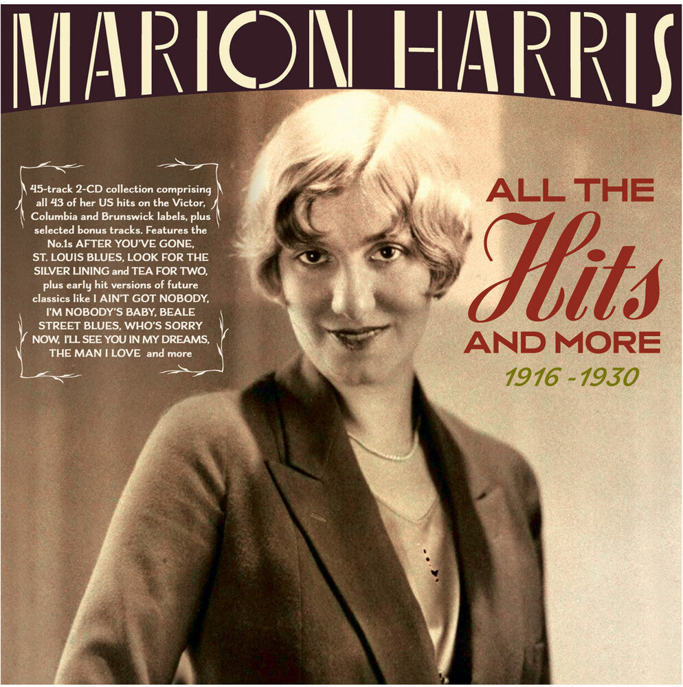 All The Hits And More 1916-1930 Music CD