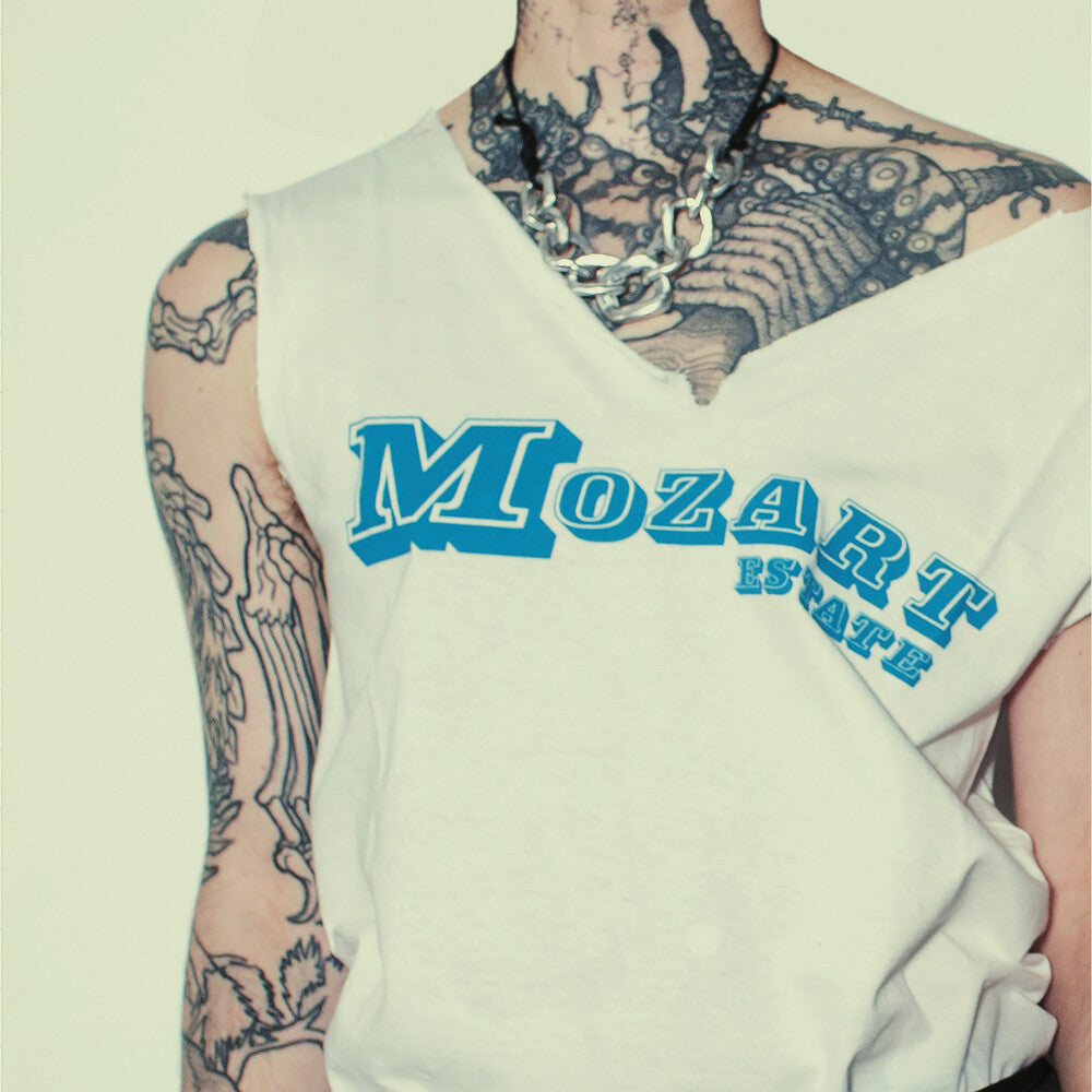 the album cover for Mozart Estate - Tower Block In A Jam