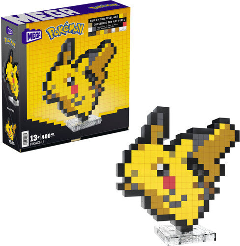 Mega Bloks Pokemon - Pokemon Pikachu Pixel Art - Collectibles