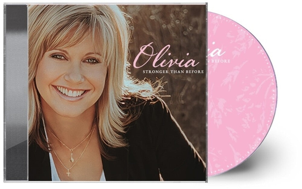 the album cover for Olivia Newton-John - Stronger Than Before - 20th Anniversary (Aniv)