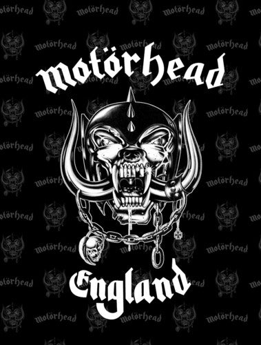 Rocksax Motorhead Srp Fl Blnk England 50x60 - Rocksax Motorhead Srp Fl Blnk England 50x60 - Special Products