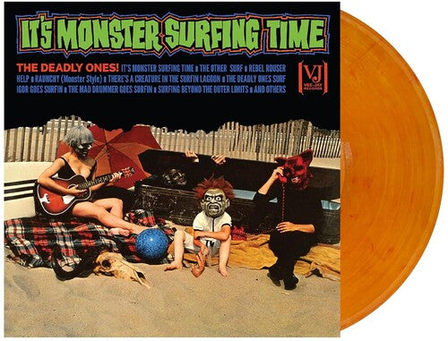 Deadly Ones - It's Monster Surfing Time (all-analog) - Vinyl Record