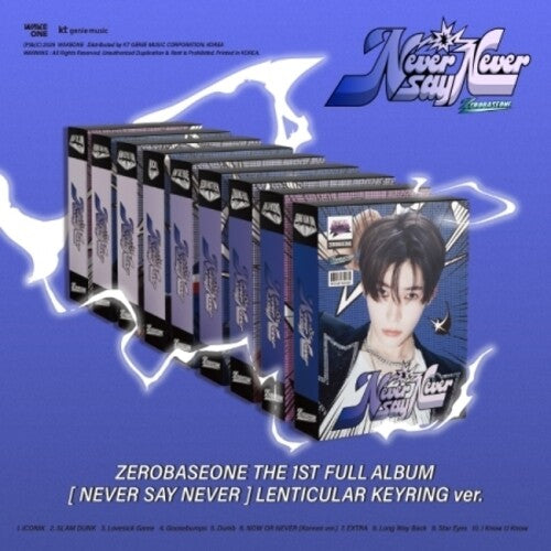 Zerobaseone - Never Say Never-lenticular Keyring Version - Digital