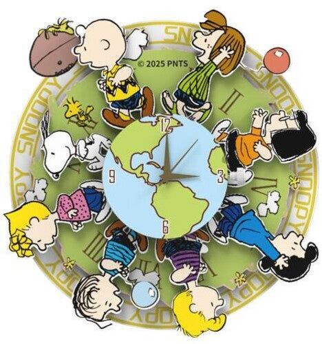 Snoopy Around The World Wooden Magnet - Snoopy Around The World Wooden Magnet - Collectibles
