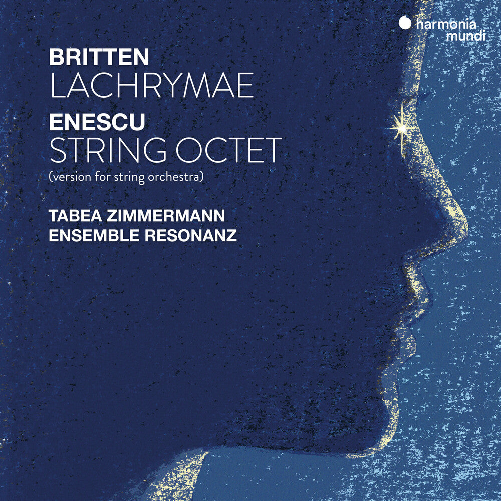 the album cover for Tabea Zimmermann / Ensemble Resonanz - Enescu: String Octet Op 7 Britten