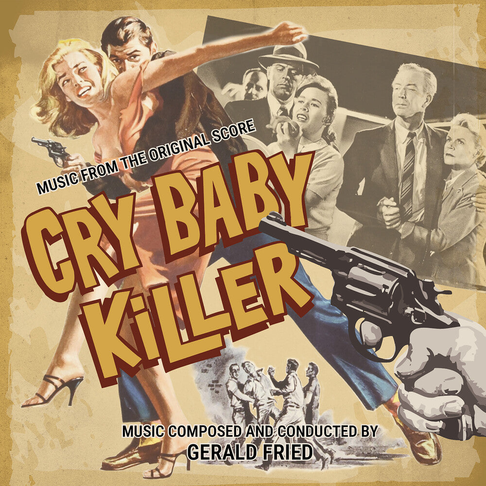 the album cover for Gerald Fried (Ita) - Gerald Fried: The Crime Dramas (Ita)