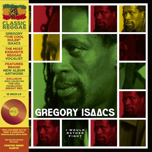 Isaacs,gregory - I Would Rather Fight - Red - Vinyl Record