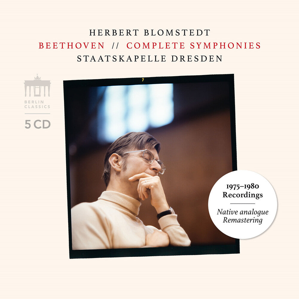 the album cover for Herbert Blomstedt - Beethoven: Complete Symphonies