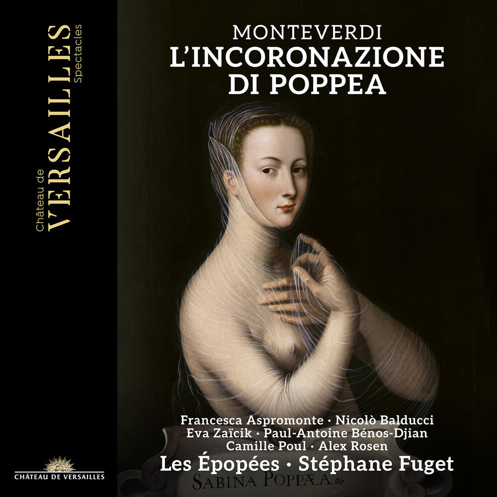 the album cover for Les Epopees - Monteverdi: L'incoronazione Di Poppea