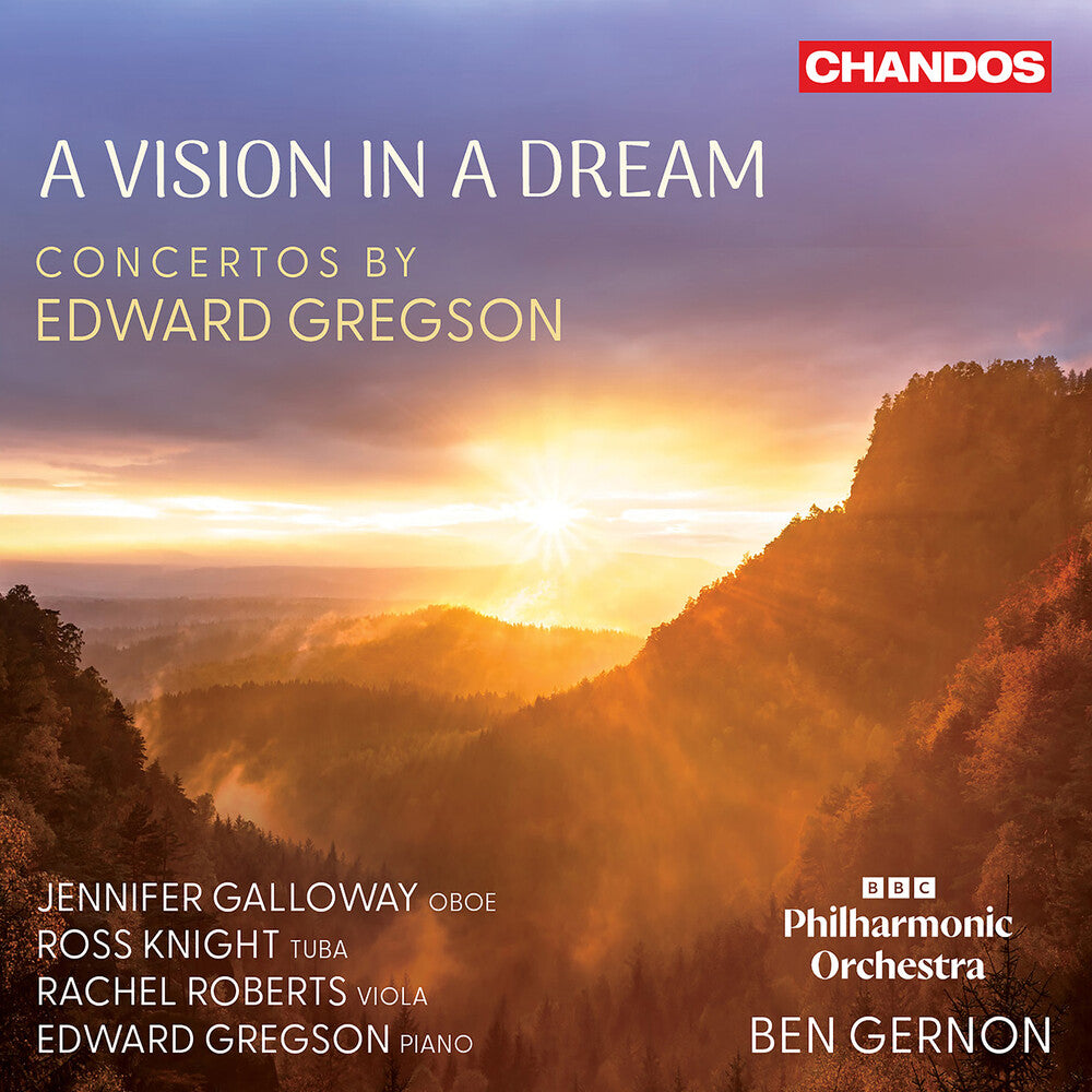 Vision In A Dream - Cons By Edward Gregson Music CD