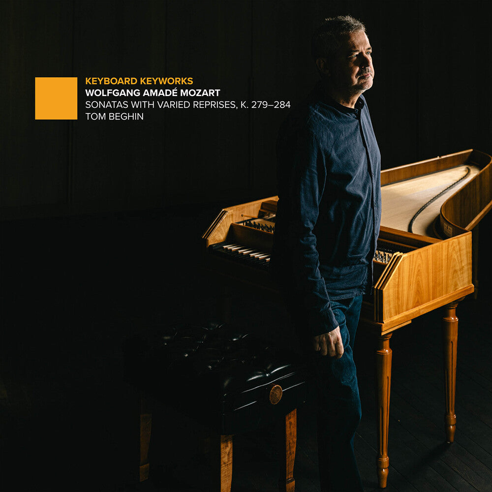 the album cover for Tom Beghin - Sonatas With Varied Reprises K. 279-284