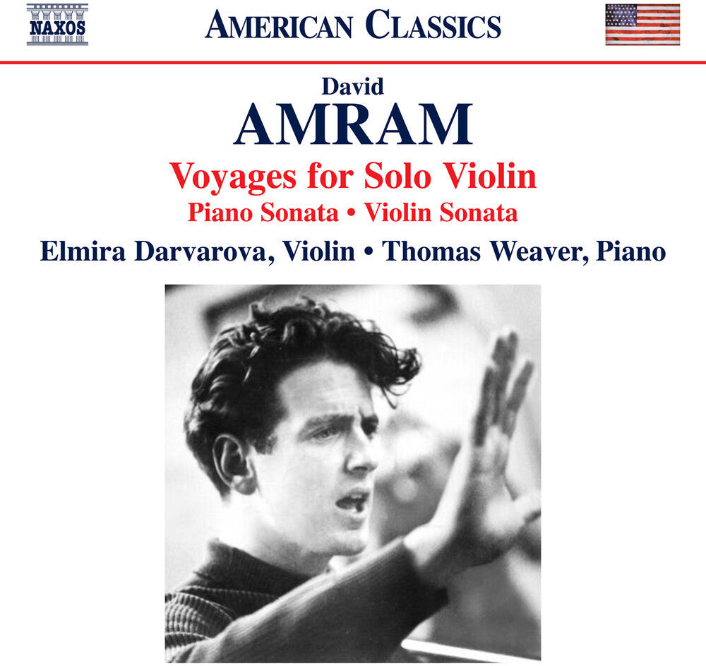 Amram: Voyages For Solo Violin: Pno Sonata: Vn Music CD