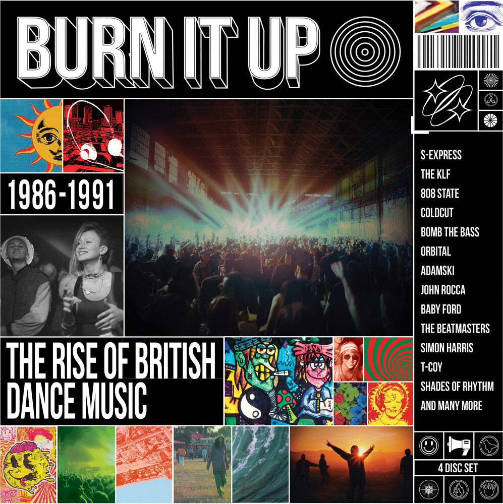 Burn It Up: Rise Of British Dance Music 1986-1991 Music CD
