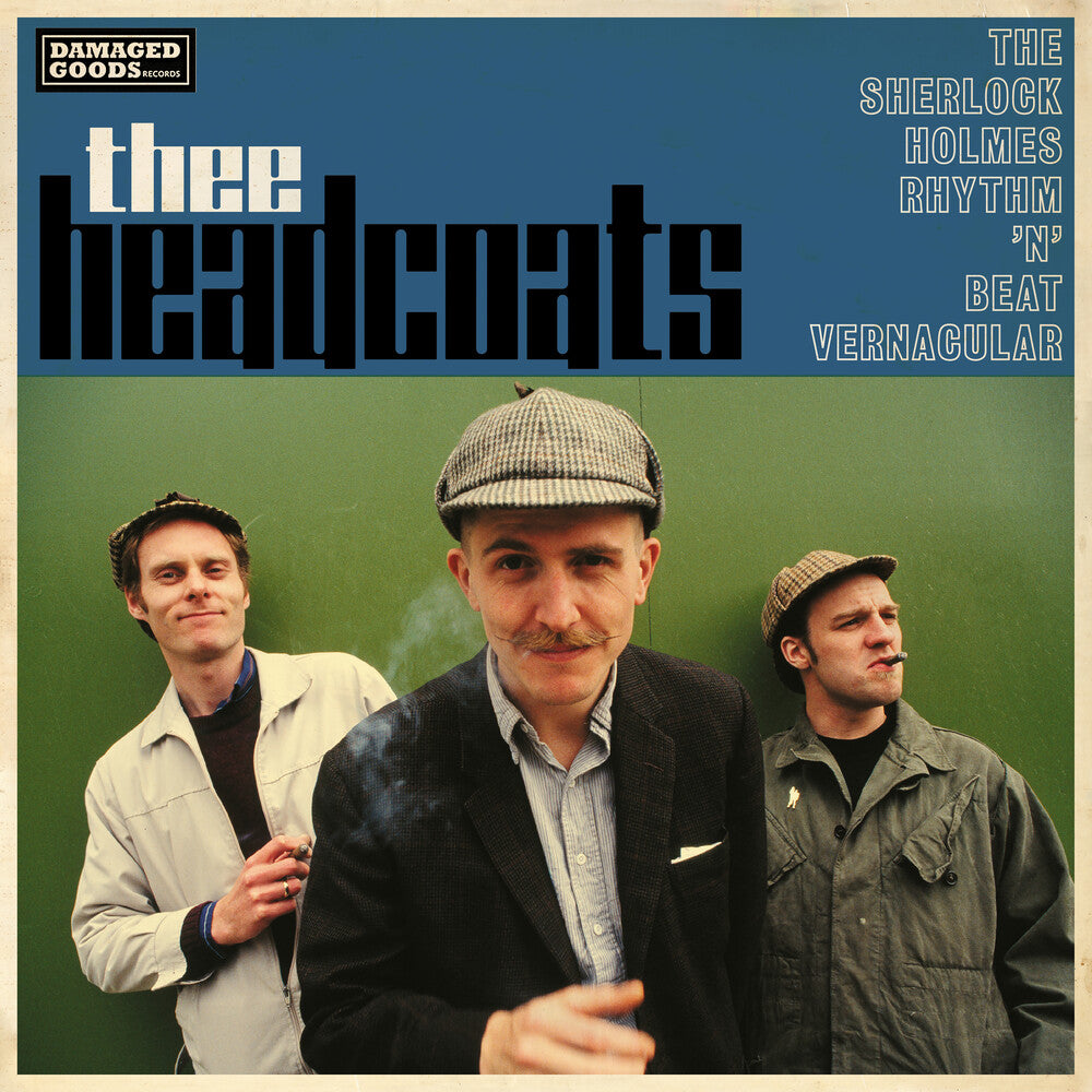the album cover for Thee Headcoats - Sherlock Holmes Rhythm 'n' Beat Vernacular