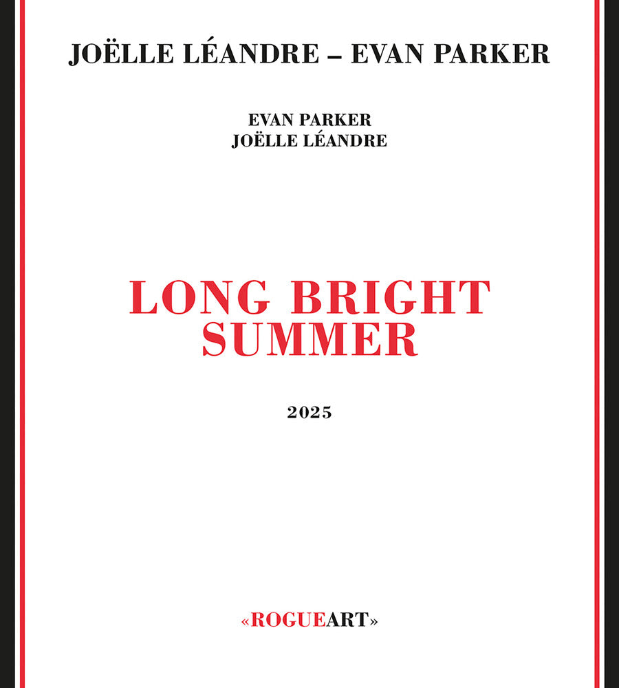 the album cover for Evan Parker / Leandre,Joelle - Long Bright Summer