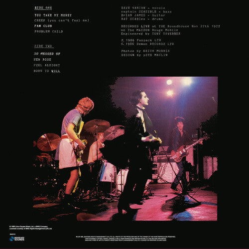 The Damned - Not The Captain's Birthday Party Vinyl Record