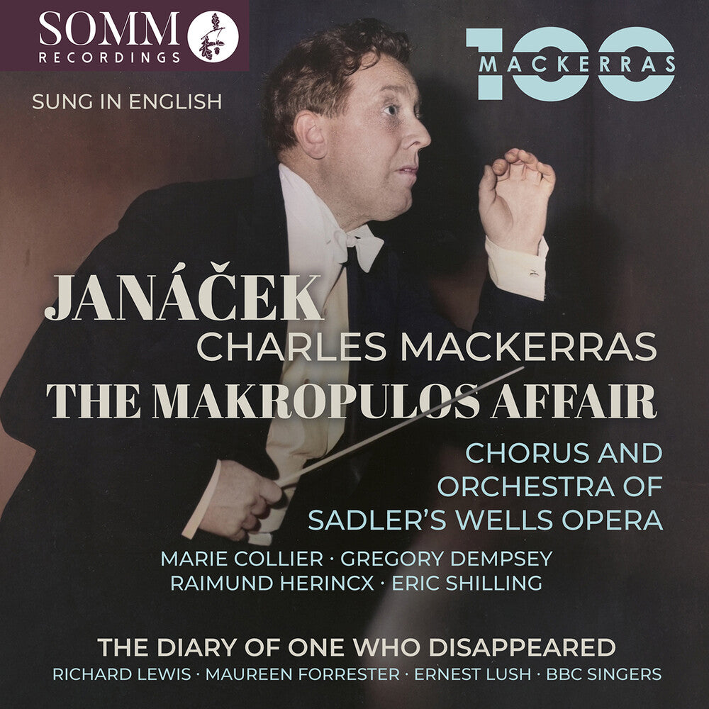 Leos Janacek: The Makropulos Affair: The Diary Of Music CD