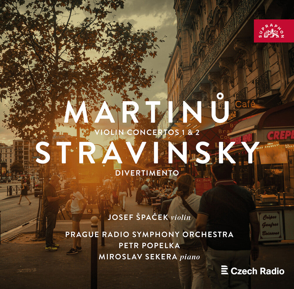 Bohuslav Martinu: Violin Concertos: Stravinsky: Music CD