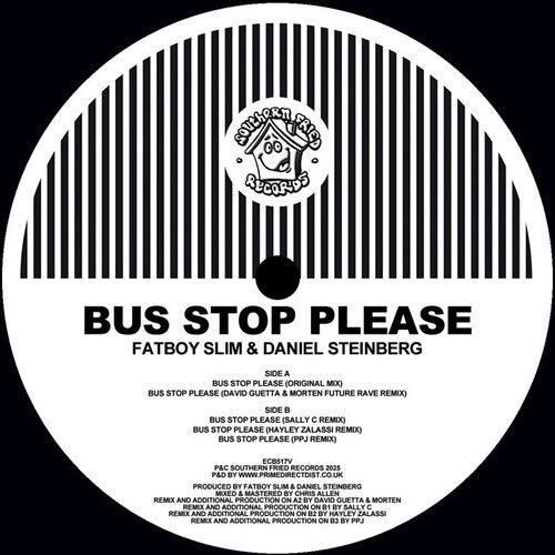 Fatboy Slim - Bus Stop Please (remixes) - Vinyl Record