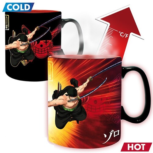 One Piece - Mug Heat Change - 460ml - Zoro & Sanji - One Piece - Mug Heat Change - 460ml - Zoro & Sanji - Collectibles
