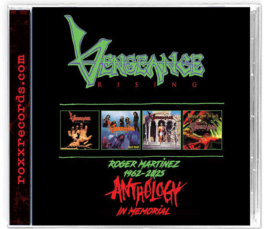 the album cover for Vengeance Rising - Anthology (Bonus Track)