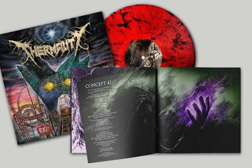 Thermality - Concept 42 - Red/black Marble - Vinyl Record