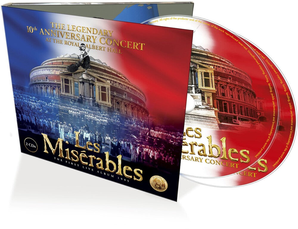the album cover for Various Artists - Les Miserables: 10th Anniversary