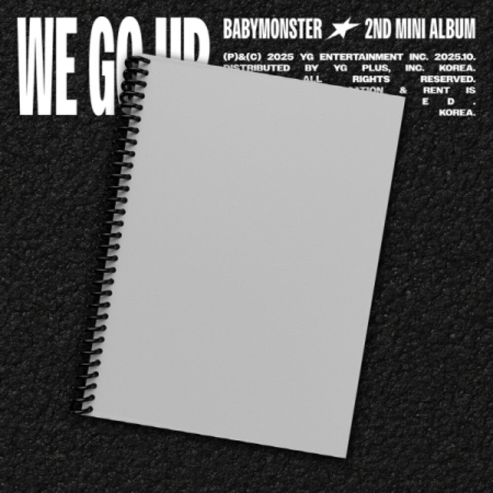 We Go Up - Go Version - incl. 72pg Photobook, Folded Poster, 6 Selfie Photocard, Boomark + Logo Stickers Music CD